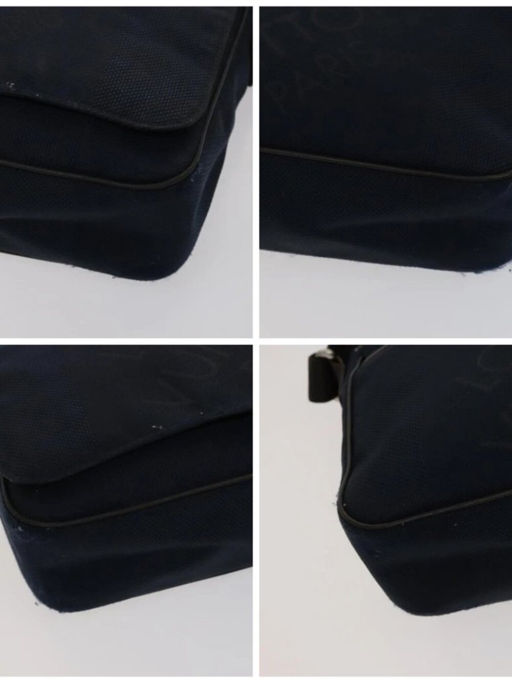 LOUIS VUITTON Damier Geant Petite Message Shoulder Bag Navy N41127 Auth bs21447 - Picture 15 of 15